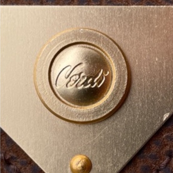 Vintage Verdi Tapestry small luggage bag - Picture 2 of 10